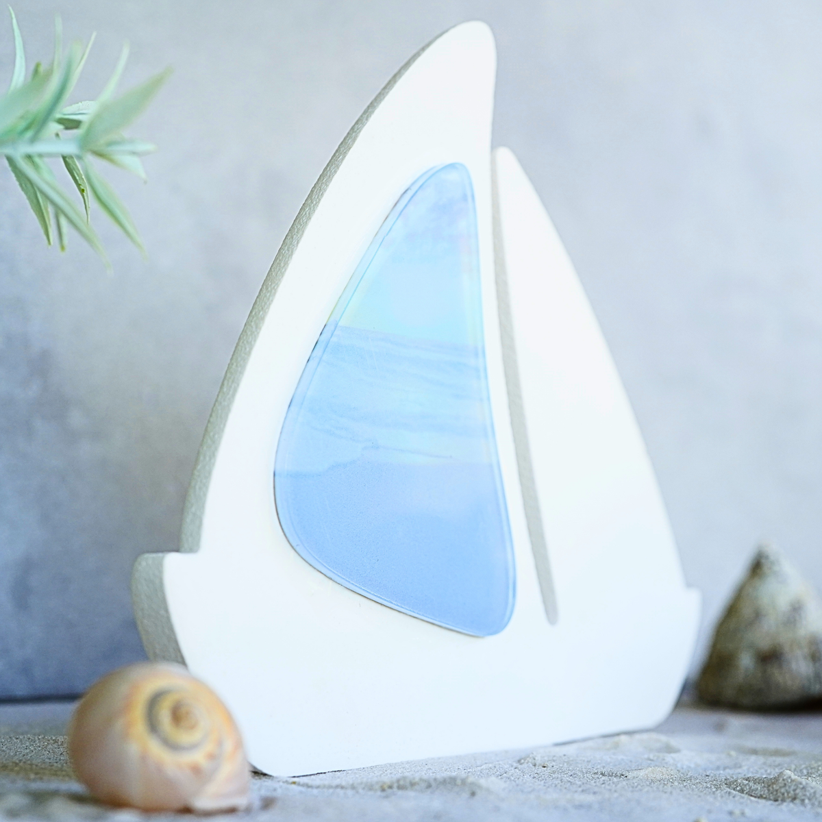 5er Set Acryl-Einsätze für Bilderrahmen "Schiff"