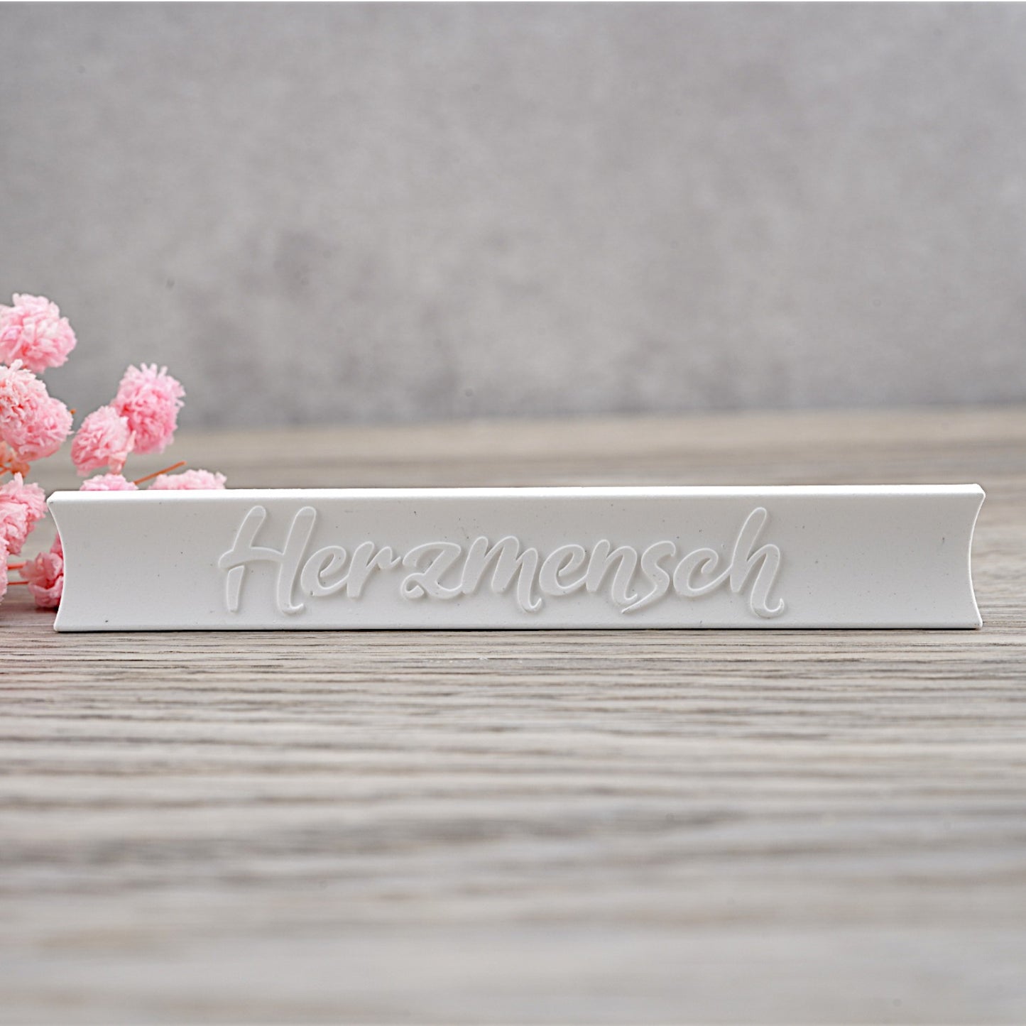 Klötzchen · Mini · "Herzmensch"