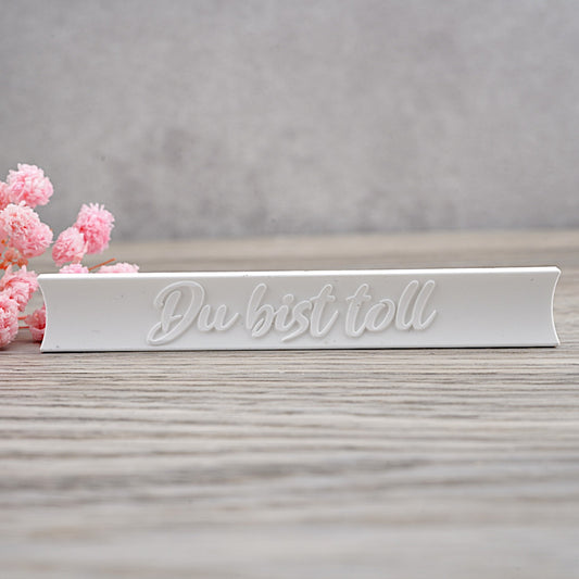 Klötzchen · Mini · "Du bist toll"