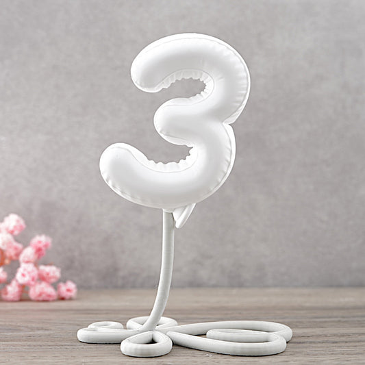 Balloonimal Ziffer 3 [Silikon-Gießform]