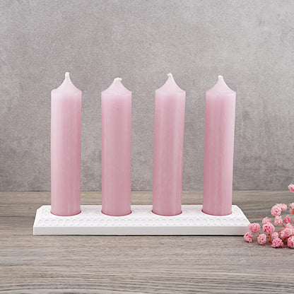 Kerzenständer · 4er · Lochgitteroptik