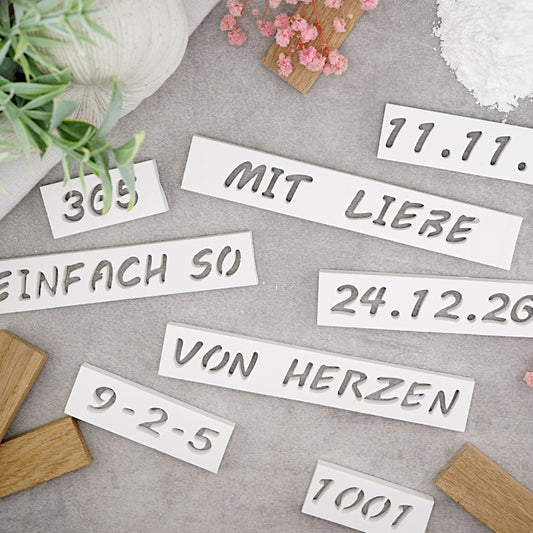Letterino · Starter-Set · Complete · Typ A · Horizontal · A-Z + 0-9