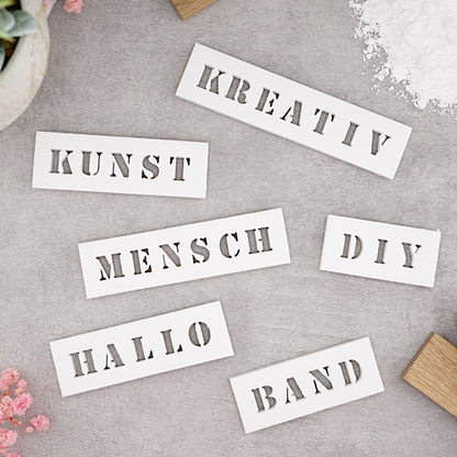 Letterino · LetterSET · Typ B · Horizontal · A-Z