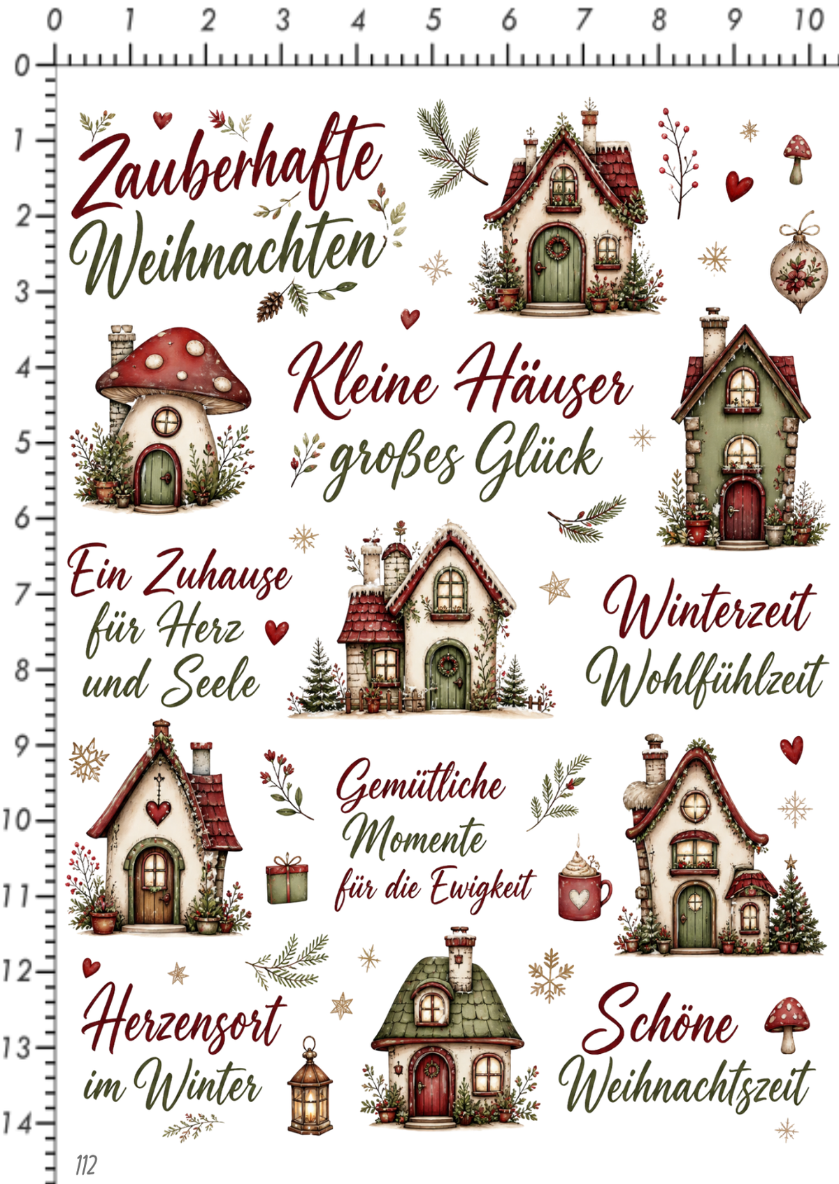 Rub On randlos •Gemütliche Momente• •112•