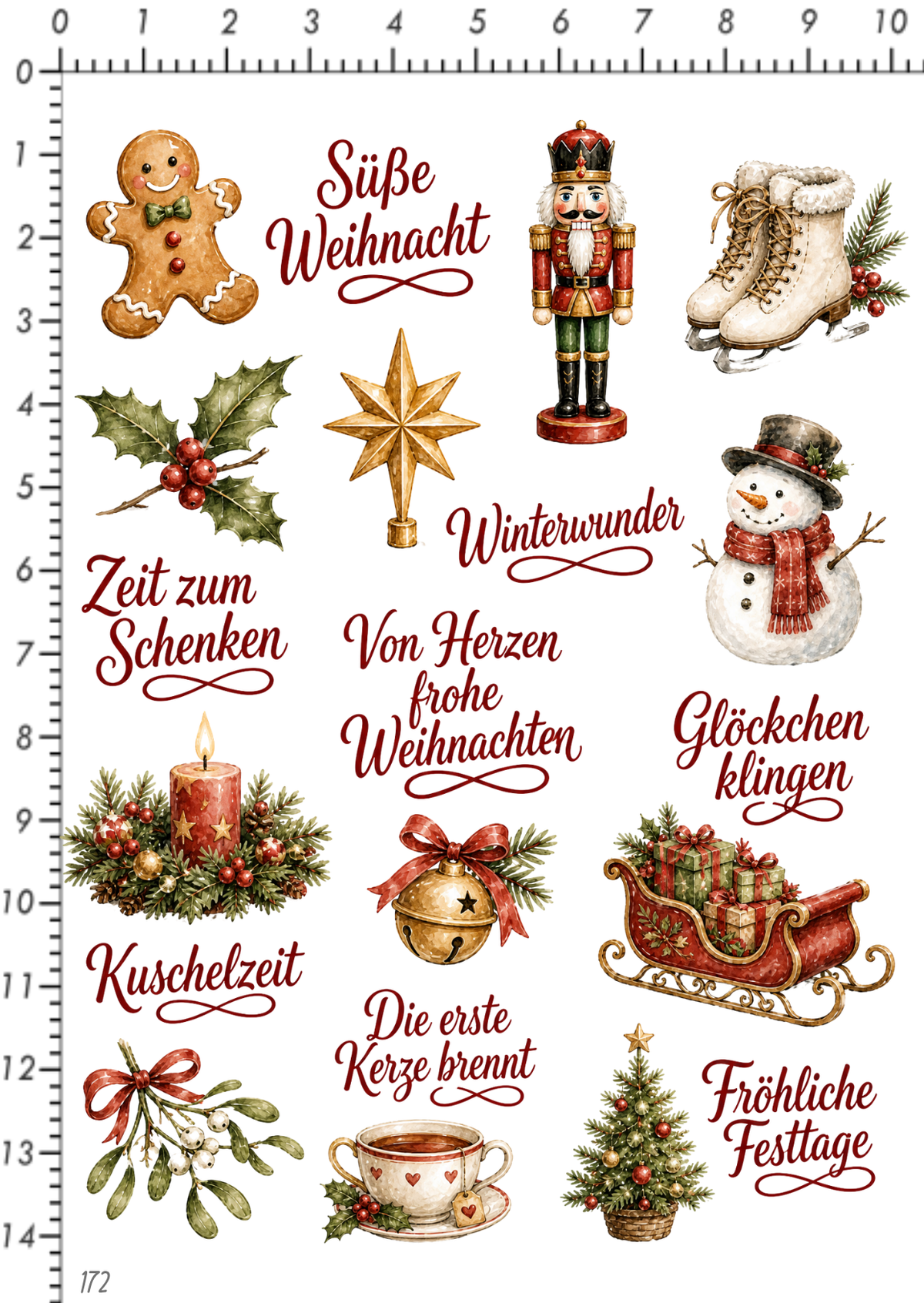 Rub On randlos •Kuschelzeit• •172•