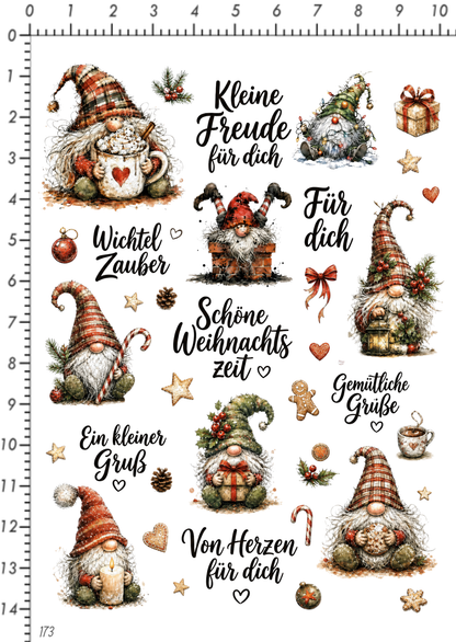 Rub On randlos •Wichtelzeit• •173•