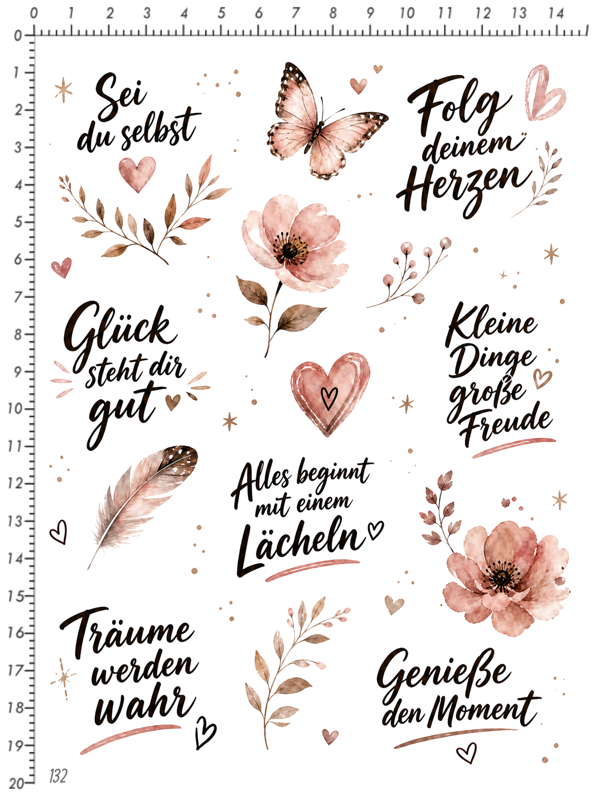 Rub On randlos •Sei du selbst• •132•