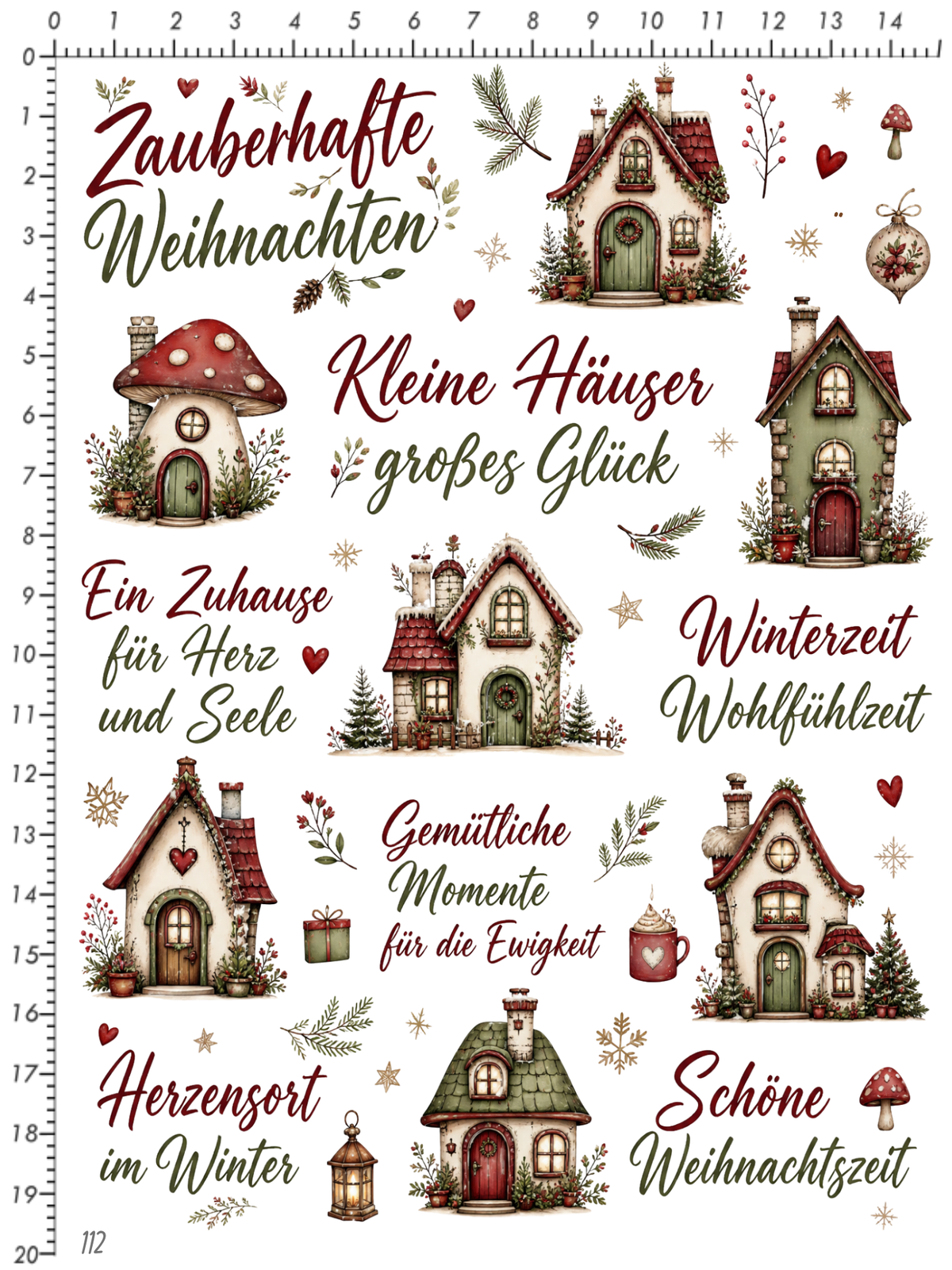 Rub On randlos •Gemütliche Momente• •112•