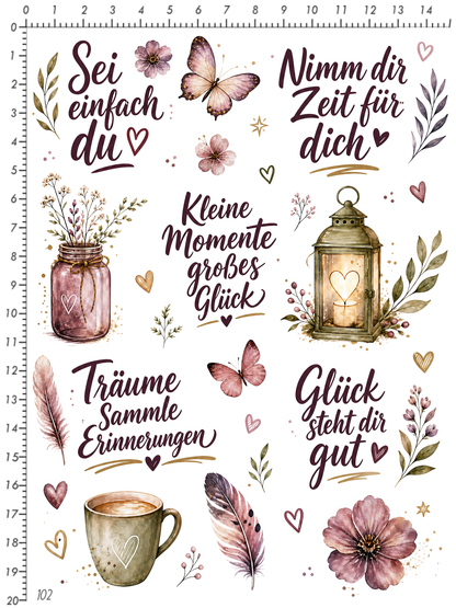 Rub On randlos •Sanfte Poesie• •102•