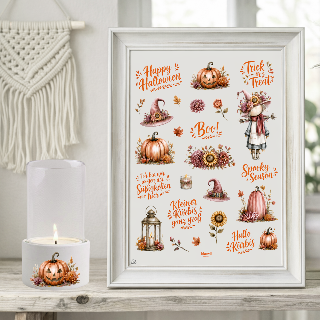 Rub On randlos •Trick or Treat•  •126•