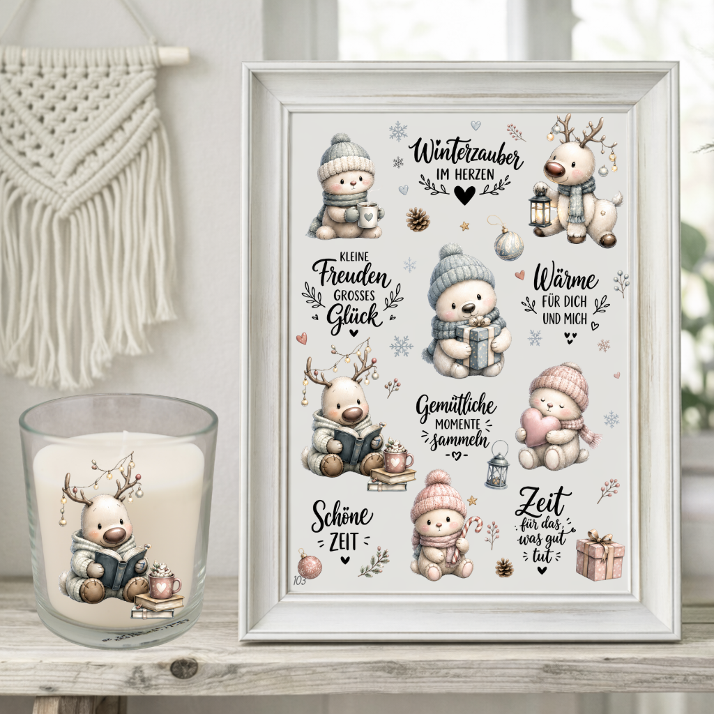 Rub On randlos •Kleine Winterfreuden• •103•