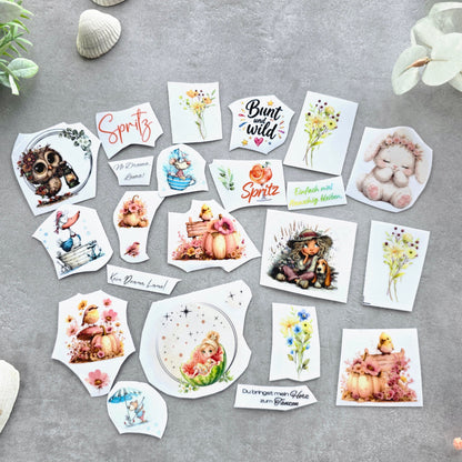 Rub-On Wundertüte Set 15 – ca. 21 Einzelmotive aus aktuellen Kollektionen (Limited Edition)