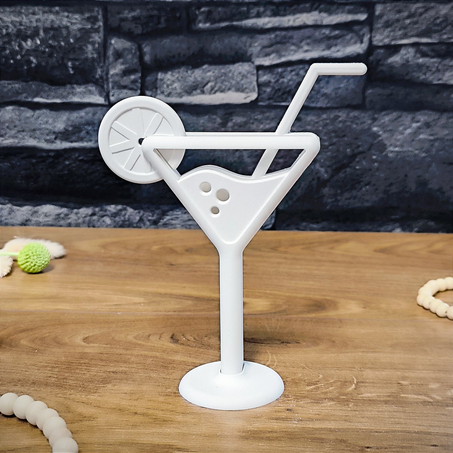 Silikon-Gießform Gutschein/Cocktail Glas Geldgeschenk