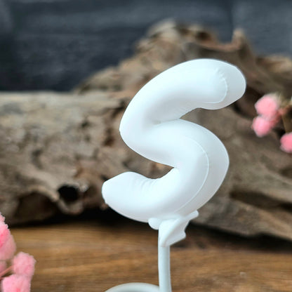 Balloonimal Buchstabe S [Silikon-Gießform]