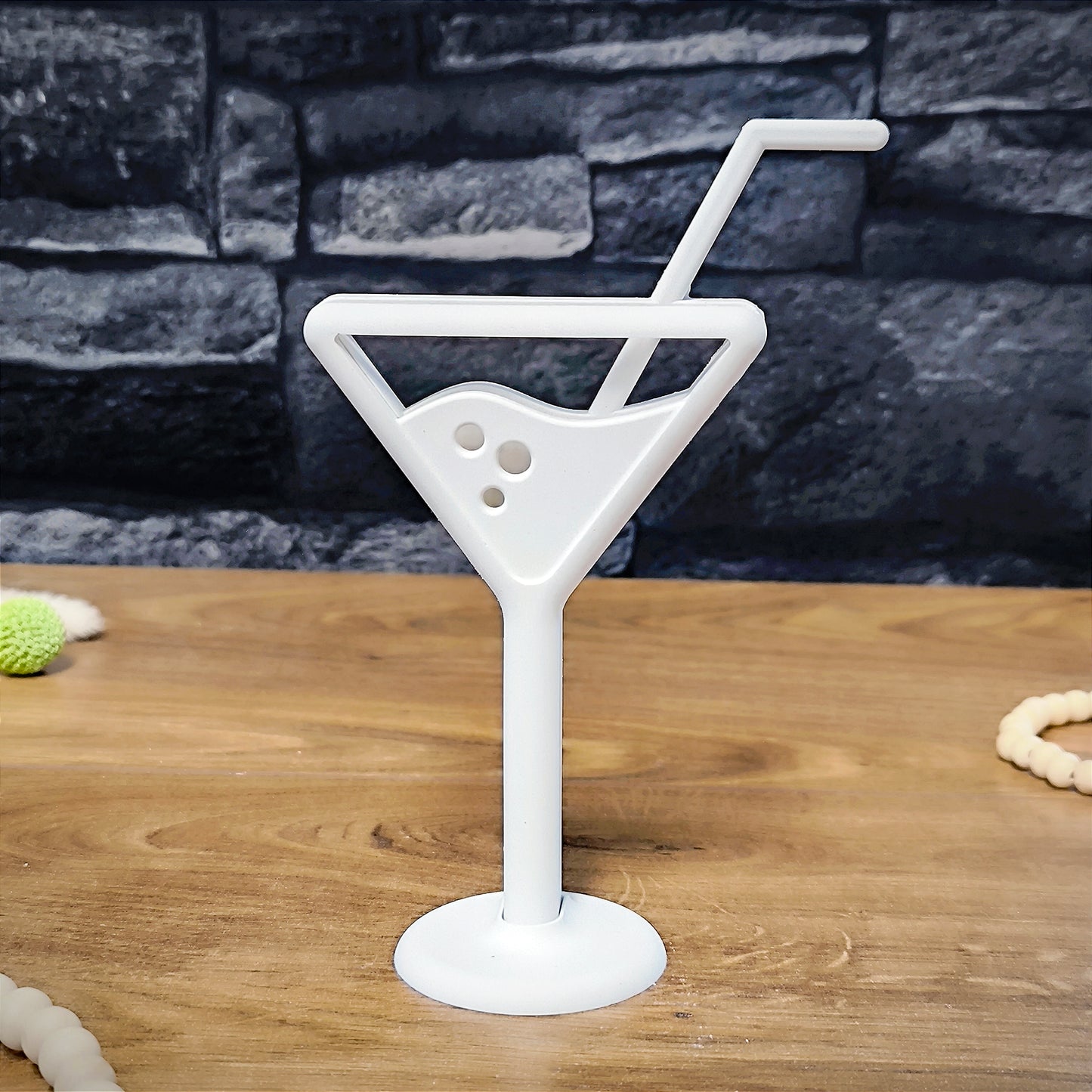 Silikon-Gießform Gutschein/Cocktail Glas Geldgeschenk