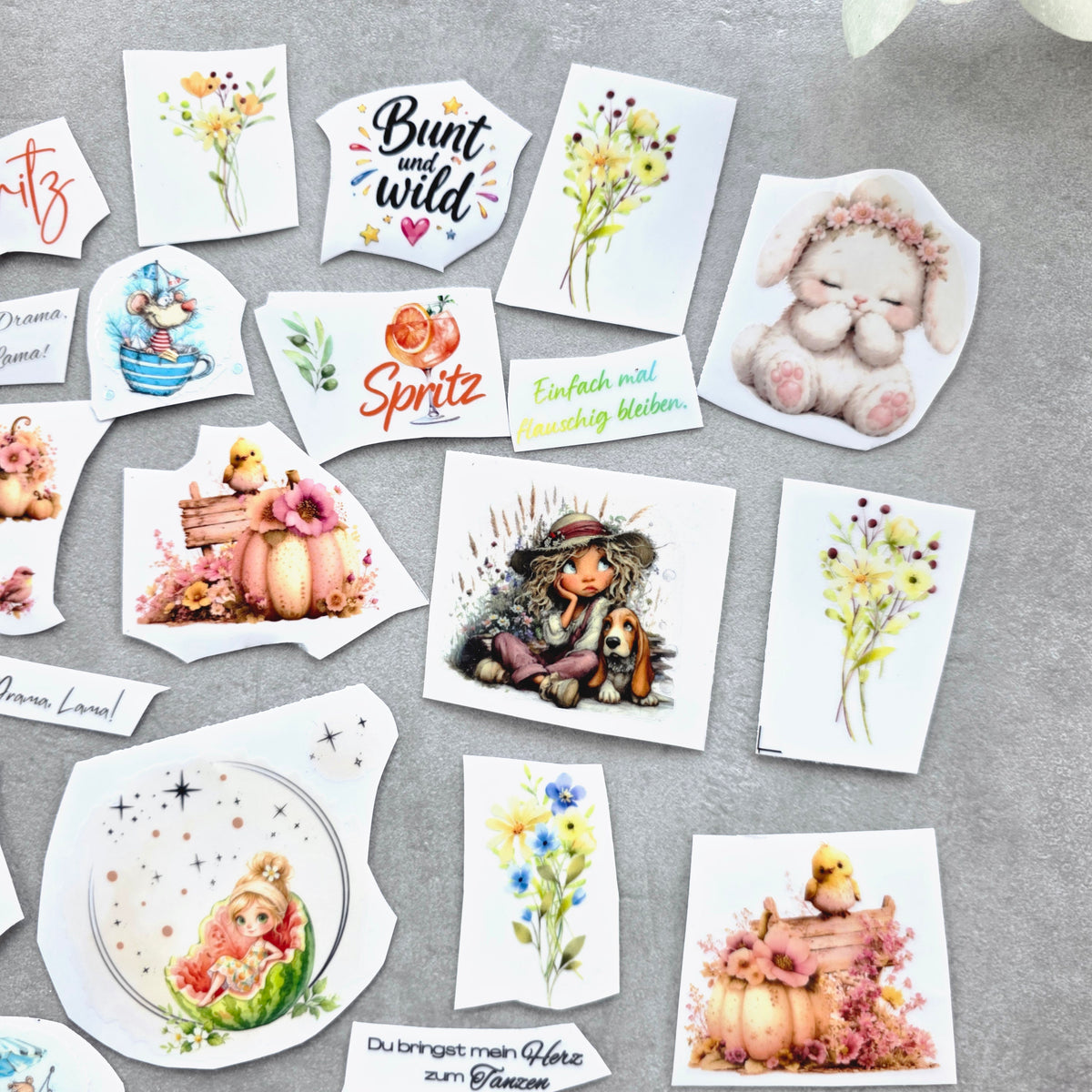 Rub-On Wundertüte Set 15 – ca. 21 Einzelmotive aus aktuellen Kollektionen (Limited Edition)