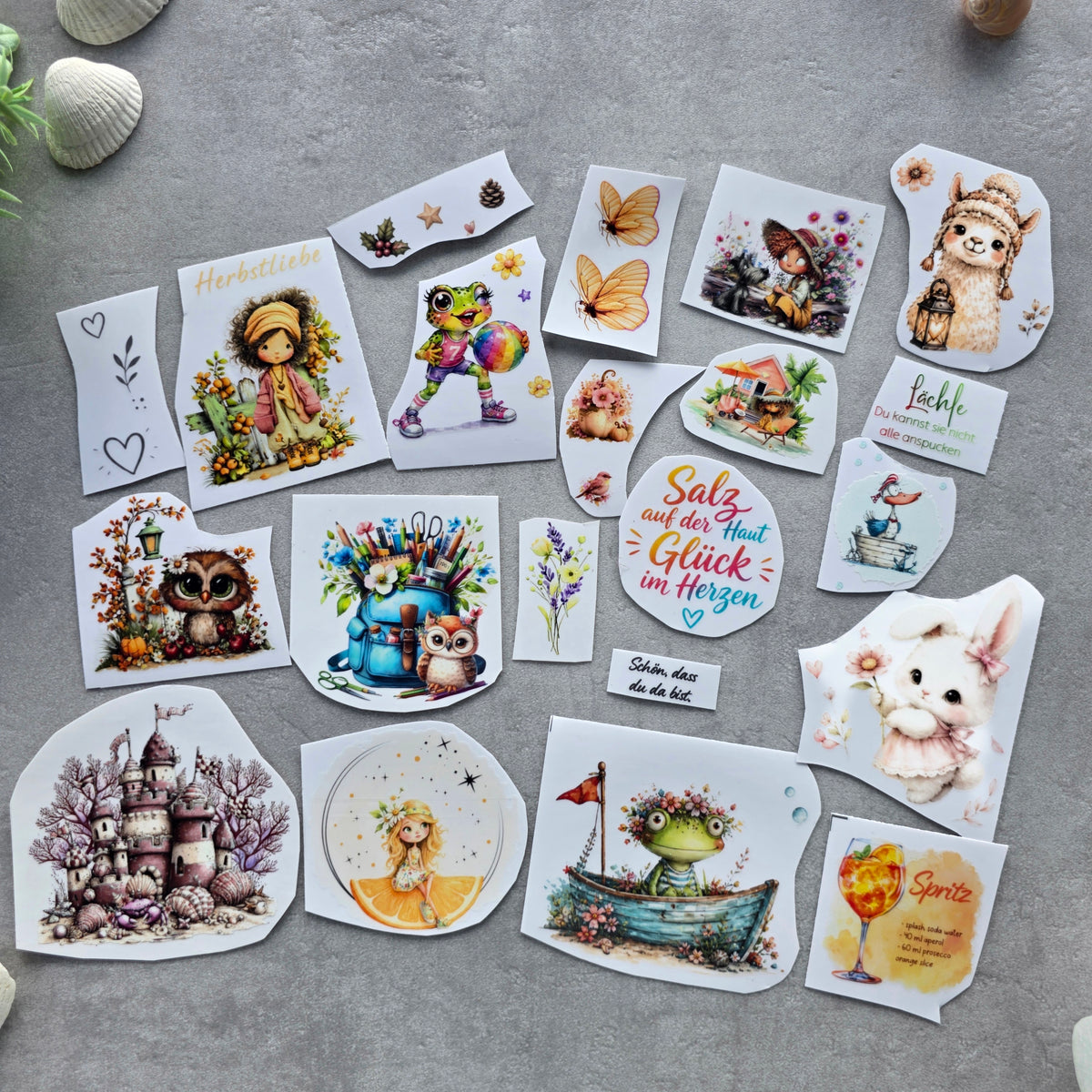 Rub-On Wundertüte Set 3 – ca. 24 Einzelmotive aus aktuellen Kollektionen (Limited Edition)