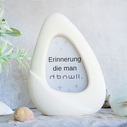 Bilderrahmen Stein mit Acryl Einsatz "gratis"
